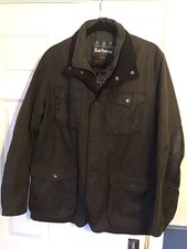 Barbour Olive Green Wax Jacket