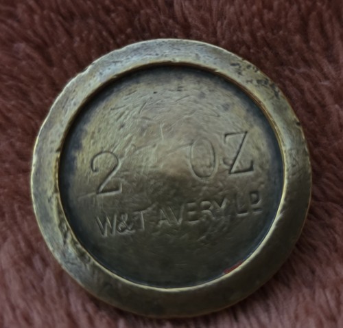 Avery 2oz brass weight - 2oz,