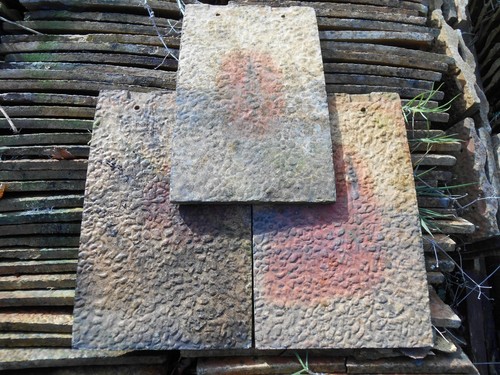 Reclaimed bcm clay yellow red - clay, yellow/red