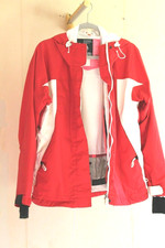 Special Blend Snowboard Snow Coat Mens M Red Cold Resistant Zip Hood Outdoor