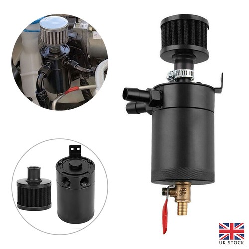 Oil catch breather can baffled - oil,