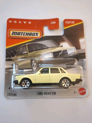 Matchbox 1986 volvo 240 - volvo, 1:64