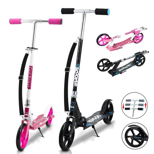 Folding kids scooter kick push - kids,