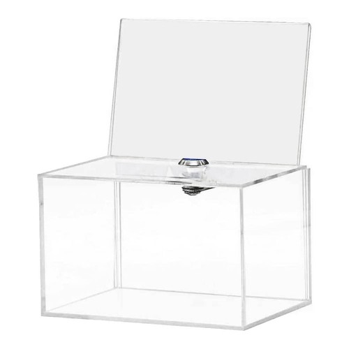 Acrylic donation box for - donation,