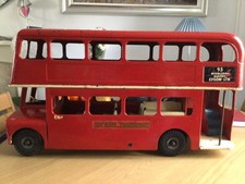 1950’s Triang vintage London Routemaster bus tinplate.