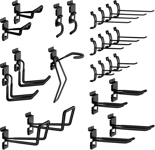 Heavy duty slatwall hooks - hooks, 25