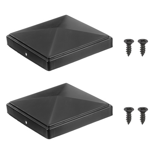 2pcs pyramid post cap x - 2pcs,