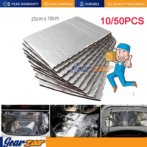 50x sheets sound deadening - sheets,