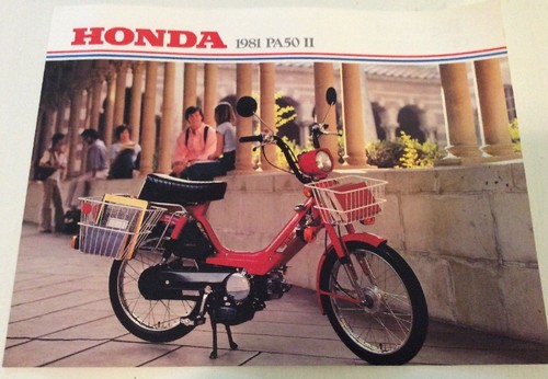 1981 honda pa50 - honda, ii