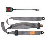 NEW Securon Seat Belt 300/45 Grey Static Adjustable Lap & Diagonal Belt x1