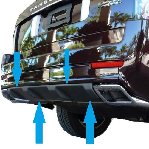 Undertray tow eye cover for