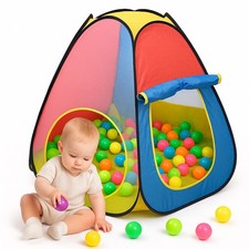 2 In1 Foldable Ocean Kids Baby Play Tent Pop UP Playhouse Baby Ball Pit Portable