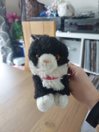 Vintage elc plush cat postman - cat,