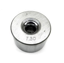 Tungsten Carbide Draw Die 7.3mm Round Shape Wire Tube Draw Plate Made in ITALY