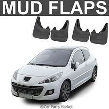 Mud Flaps Splash guard for Peugeot 207 mudguard set of 4x front and rear