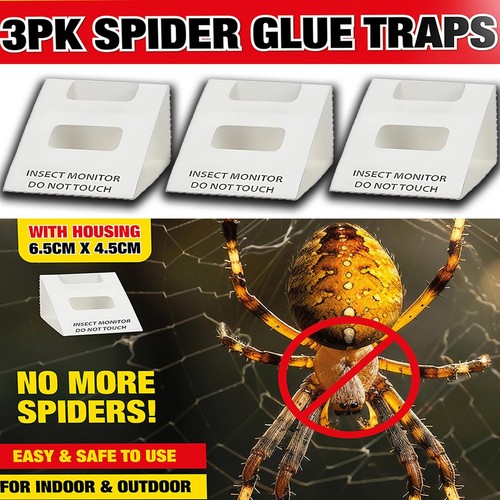 Spider killer traps - 3x,