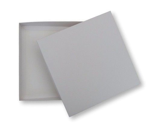 White inch boxes - white,