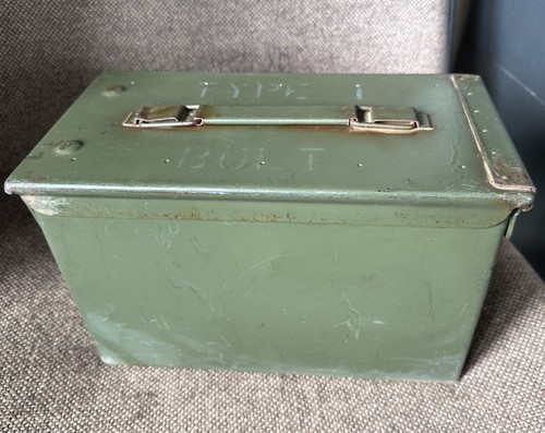 Genuine military ammo box - military,