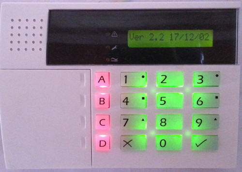 Scantronic 9930 remote - remote, alarm