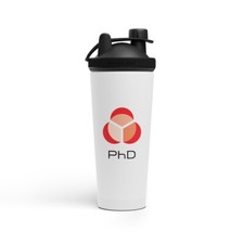 PhD Protein Shaker Mixer 750ml Pre Workout Stainless Steel Double Wall Flask