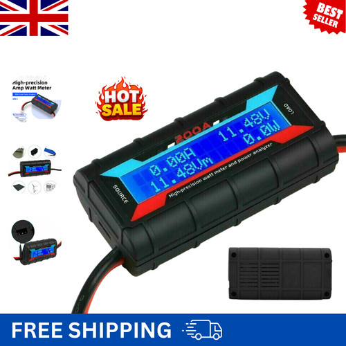200a lcd digital watt - watt, meter
