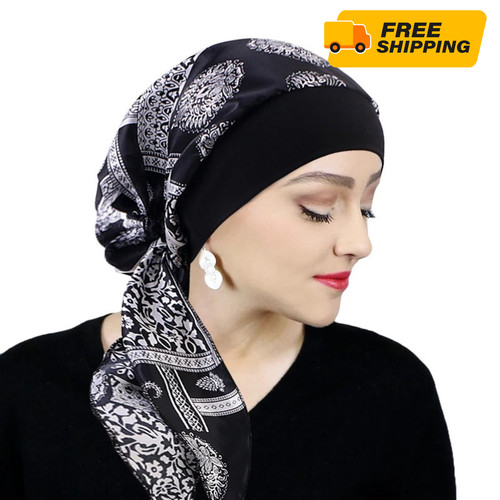 Pre tied headscarf - for, women