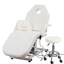 3 Section Electric Massage Table Beauty Facial SPA Bed Therapy Couch Chair Stool