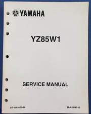 Yamaha YZ85W1 Factory Service