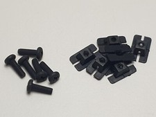 6x STAINLESS GRILLE FIX SCREWS CLIPS MK2 ESCORT MK3 CAPRI CORTINA MEXICO GRILL