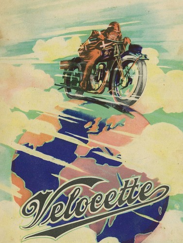 Velocette poster ktt - ktt, ktp