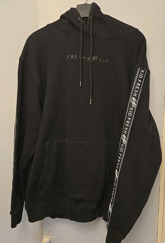 Mens black hoodie fresh - h&m,