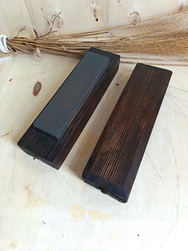 Vintage hand fitted whetstone - vintage,
