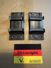 NEW VW GOLF MK2 SMALL BUMPER SIDE REPAIR BRACKETS REAR LEFT RIGHT PAIR 1984-1989