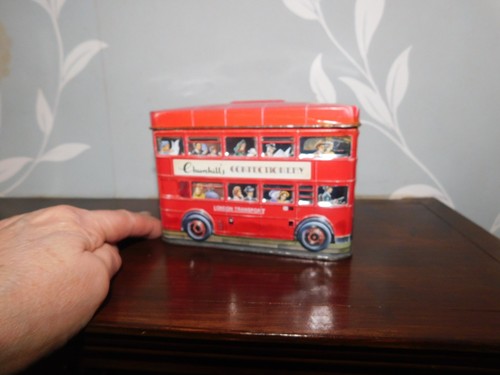 Collectable empty tin - empty, money
