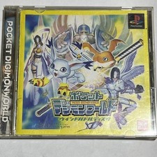 Pocket Digimon World Wind Battle Disc Sony PS1 PS 1 PlayStation Japan Import