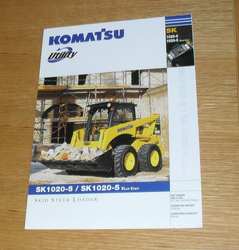 Komatsu sk1020 - komatsu, /