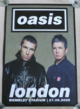 Oasis Official Tour Poster