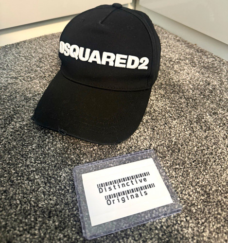 Dsquared2 black logo baseball - black,