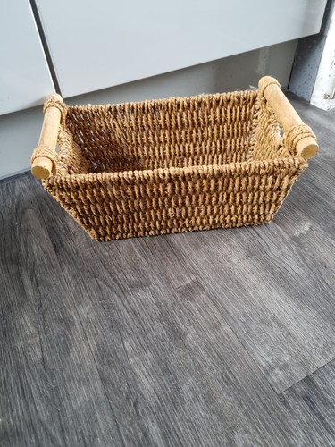 Vintage rectangular woven
