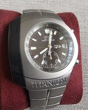 Citizen Eco Drive 9417 Titanium Watch Pristine 