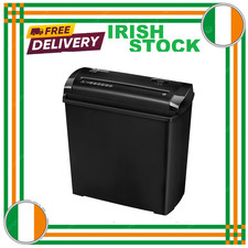 Paper Shredder Strip Cut Extendable Arm Portable Overheat Protection 11L Bin NEW