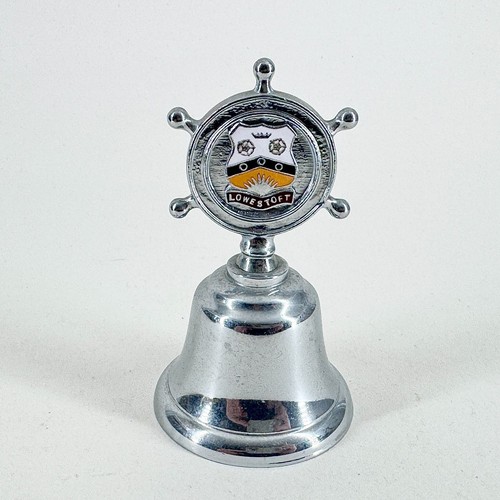 Lowestoft souvenir table bell - souvenir,