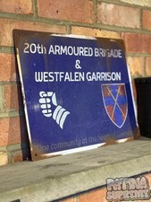 Westfalen Garrison Sign Rusty