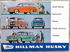 Hillman Husky brochure c1961 - #838/H