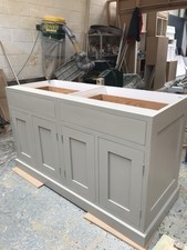 Solid Wood Kitchen Island Unit