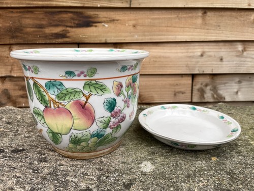 Vintage chinese hand painted - chinese,