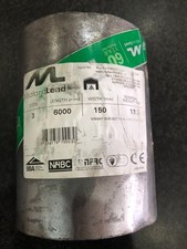 Roof Lead Flashing Roll Code 3 - 150mm / 6" Roofing Repair Milled Sheet 6Mt
