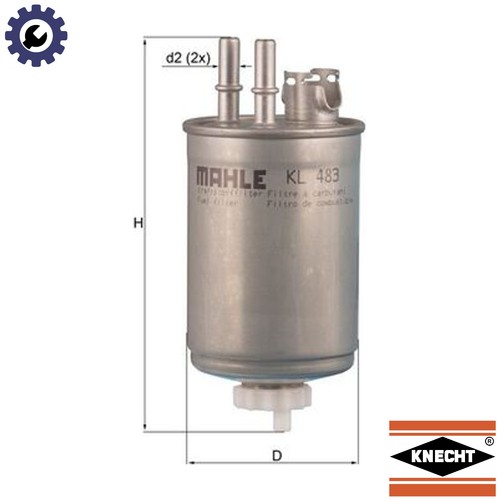 Fuel filter 483 - 483, ford