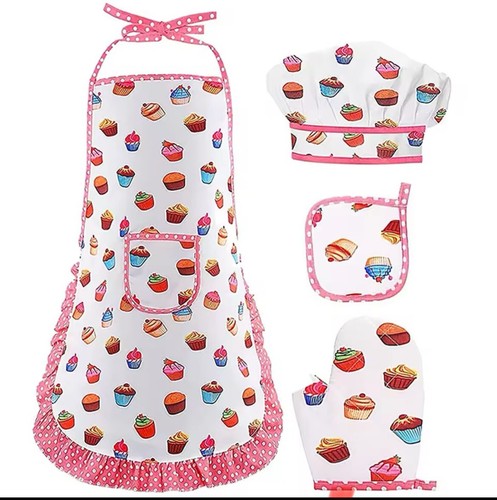 Pieces girls pink apron - pieces,