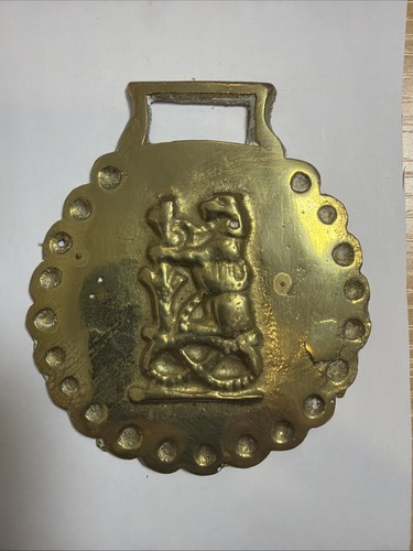 Horse brass warwick - bear,